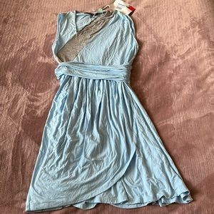 Alessandro Dell'Acqua Light Blue Dress
